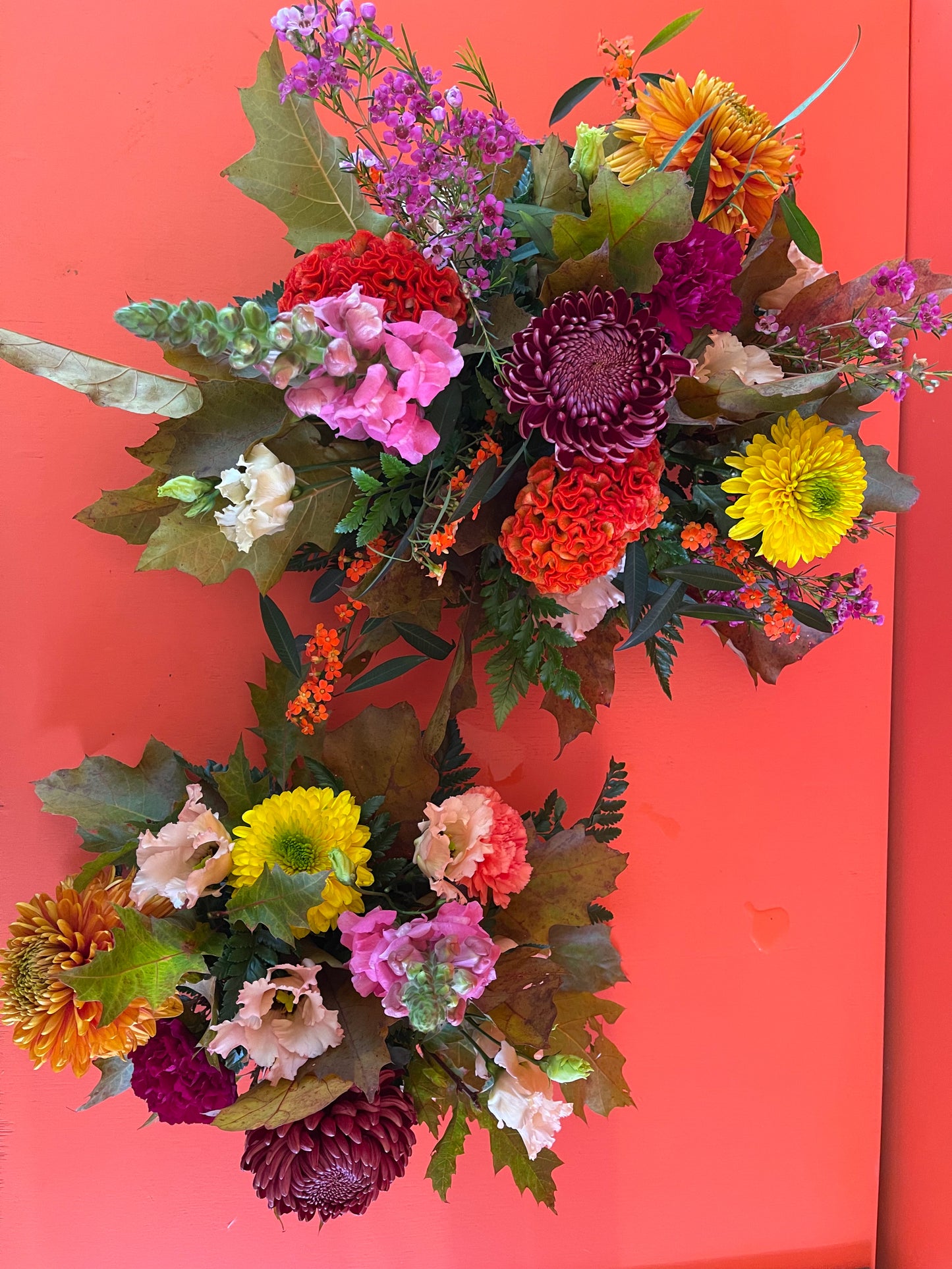 Standaard Bloemstuk HERFST kleuren