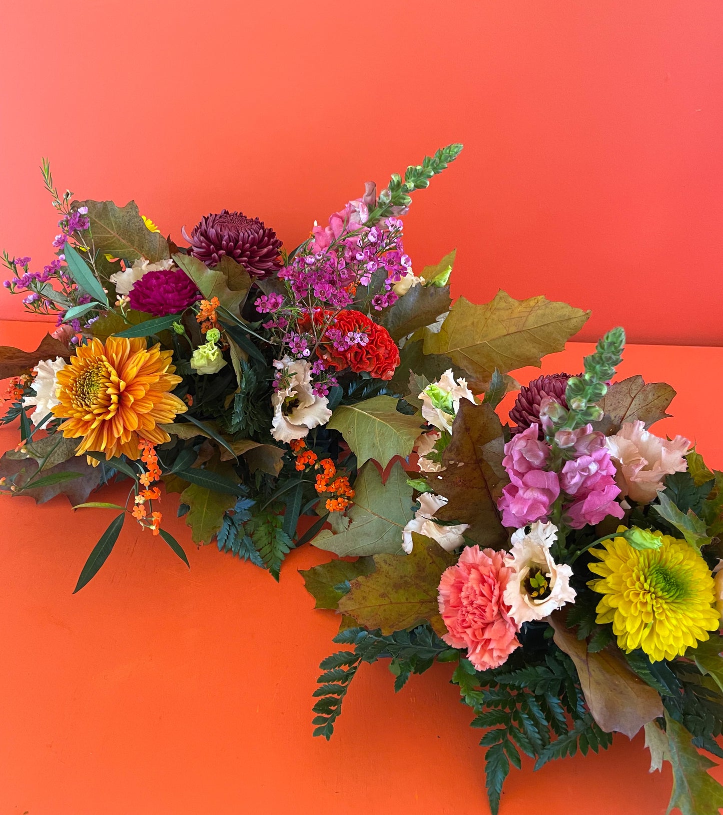 Standaard Bloemstuk HERFST kleuren