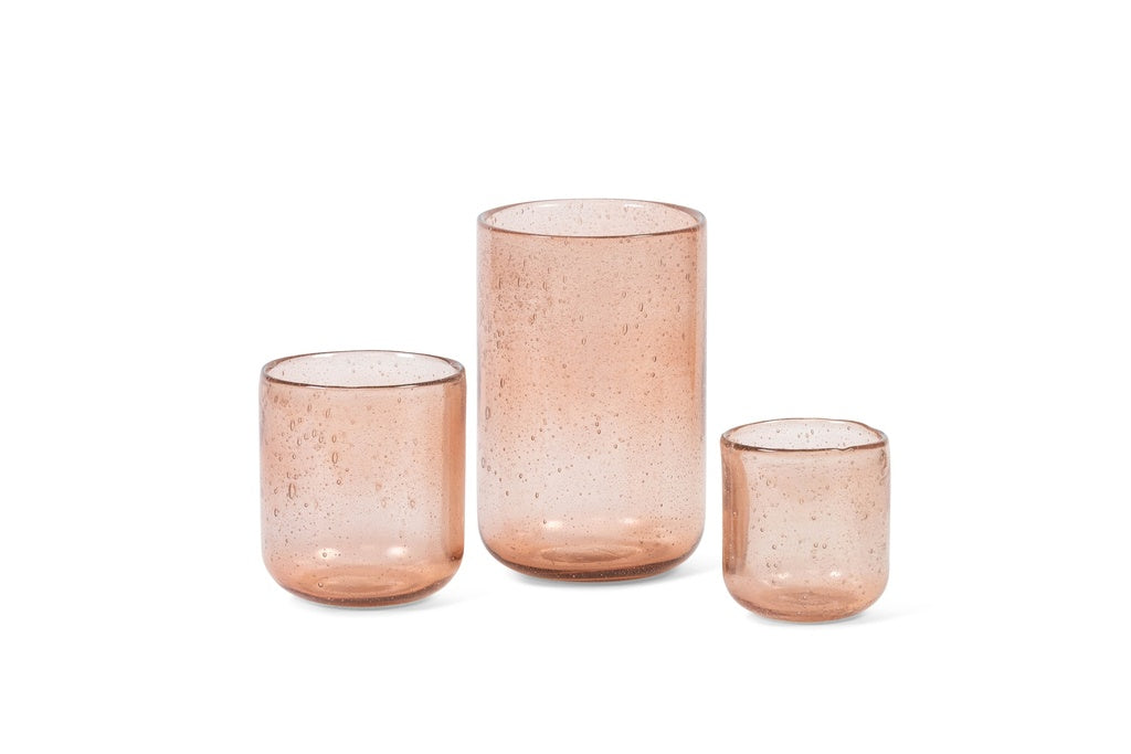 Theelicht bubble koper M