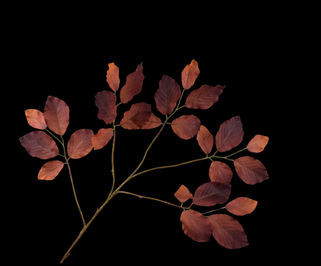 Zijde Bladtak bruin 78