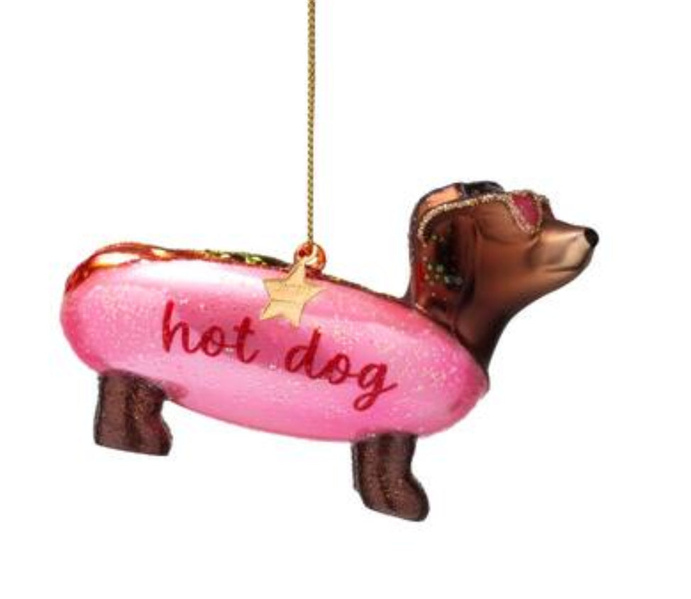 Kerstbal Hotdog