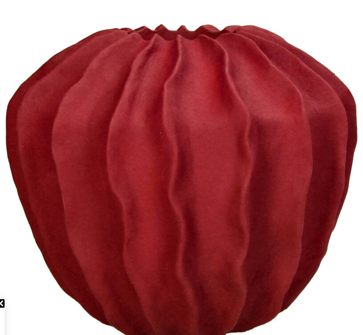 Vaas Bordeaux Rond