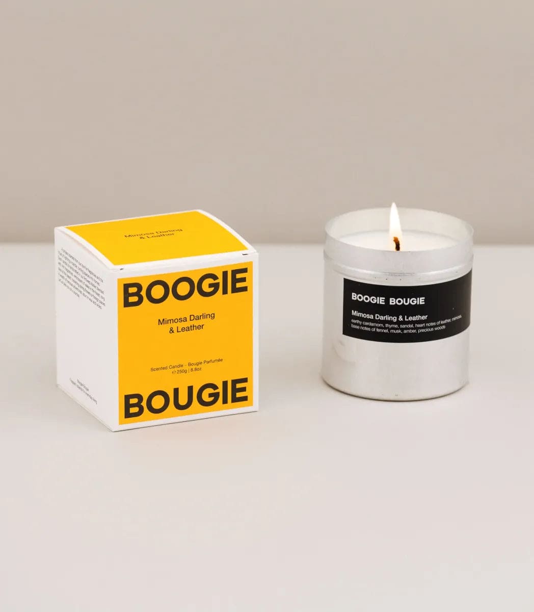 Boogie Bougie M - Mimosa Darling & Leather