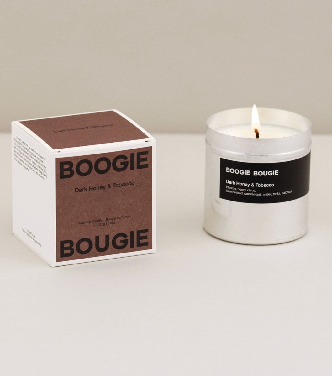 Boogie Bougie S - Dark Honey & Tobacco