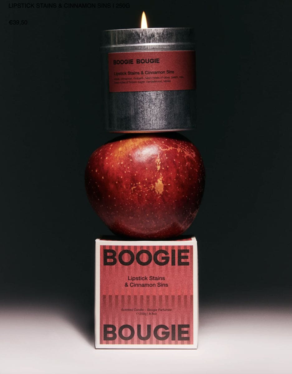 Boogie Bougie S - Lipstick Stains & Cinnamon Sins