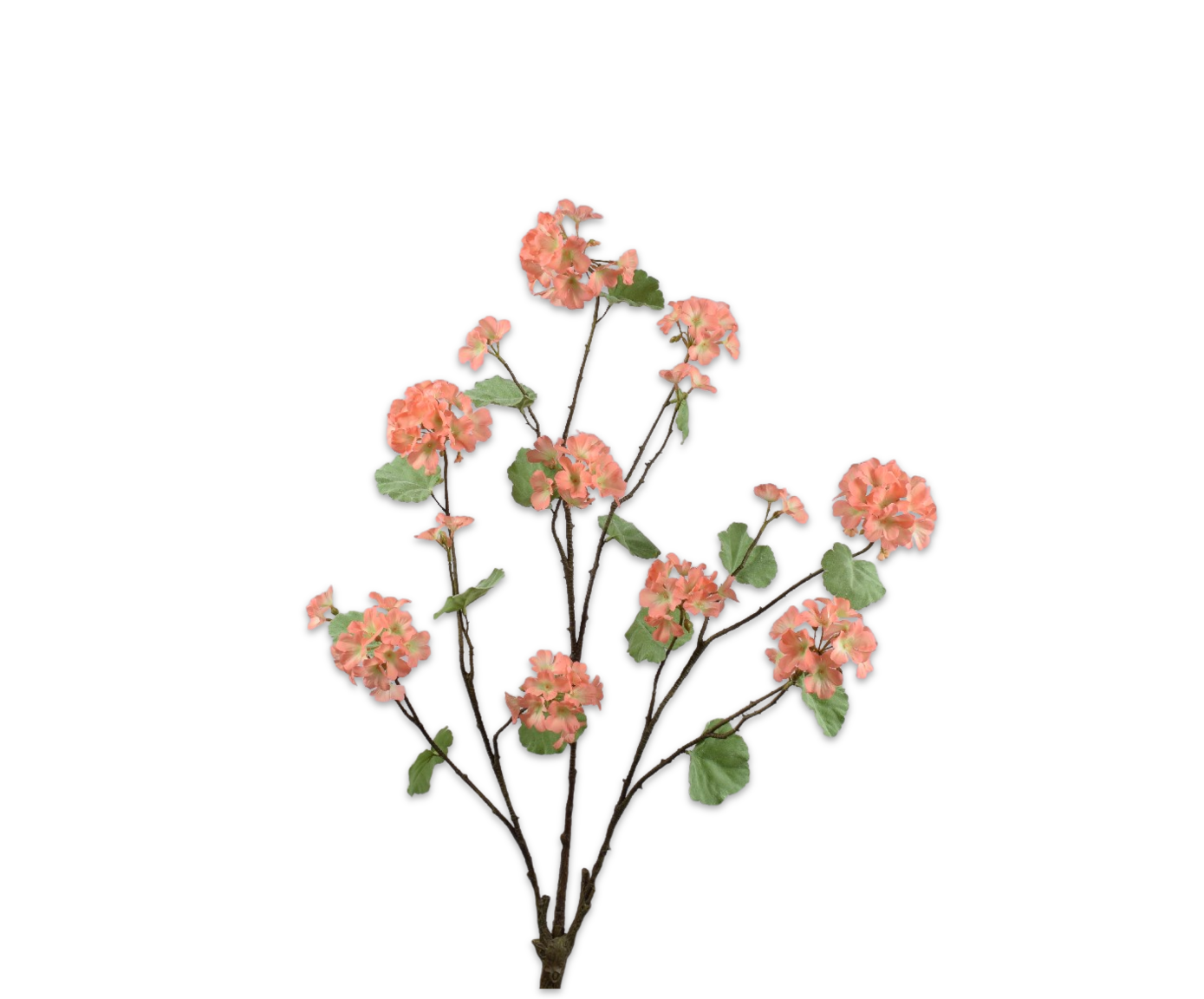 Zijde Geranium 92 cm ORANJE