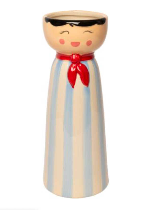 Vaas Miss Licht Blauw Rood M