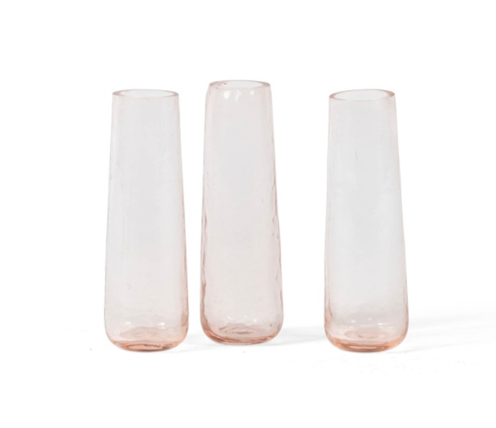 Vaasje Hammered peach