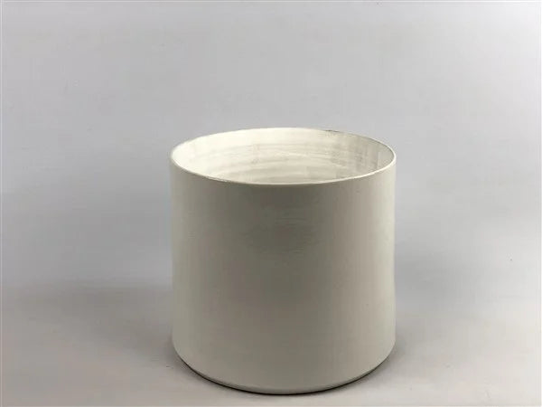 Pot Conic wit - roos dia 16