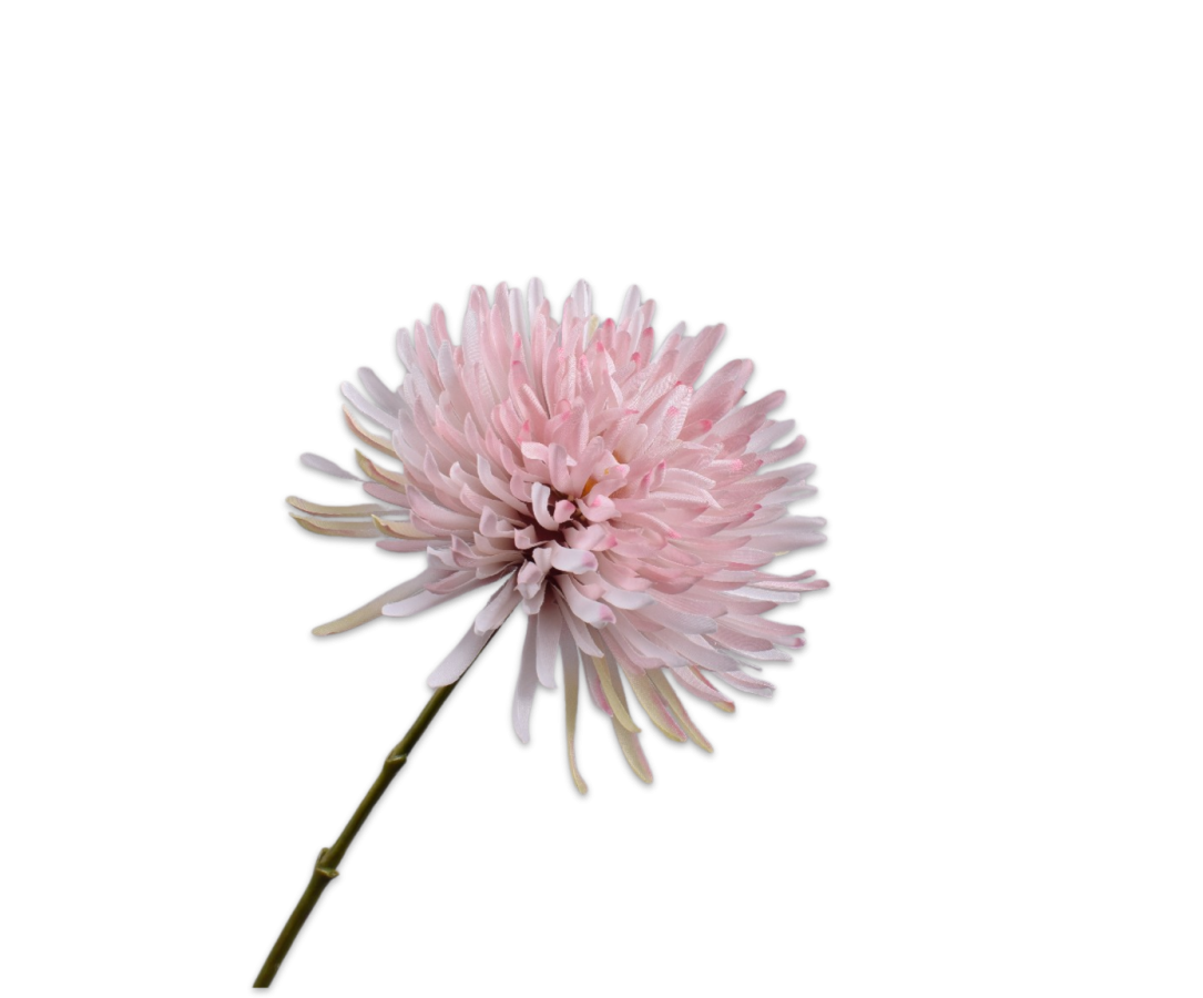Zijde Chrysant Roze 62 cm