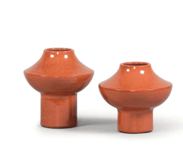 Vaas glanzend Salmon L