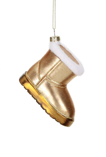 kerstbal Uggs goud