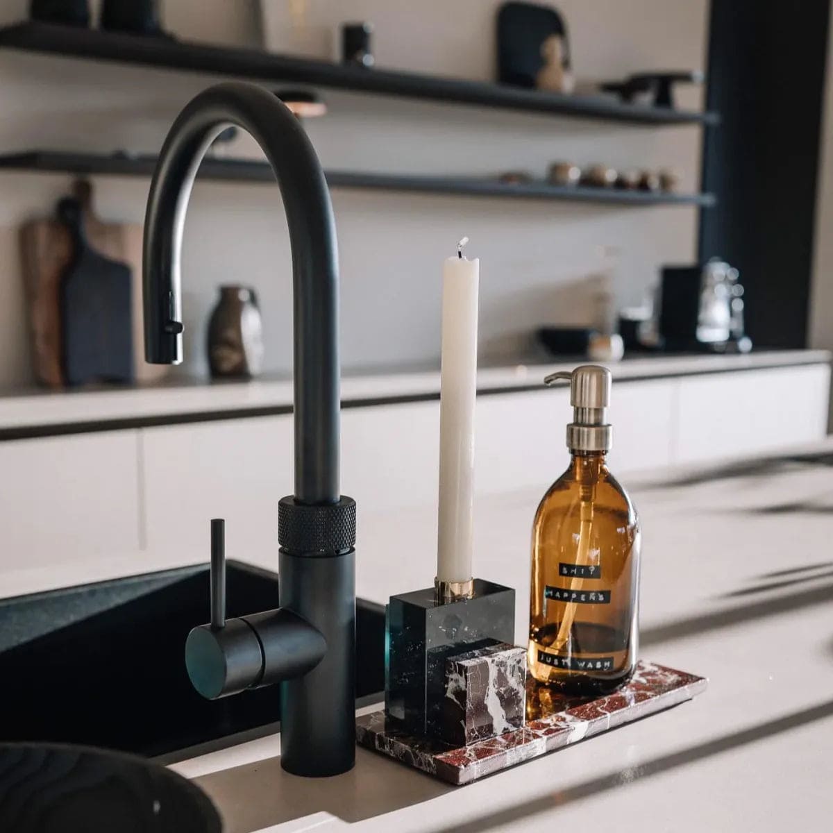 Marble board Rectangular XS Burgundy