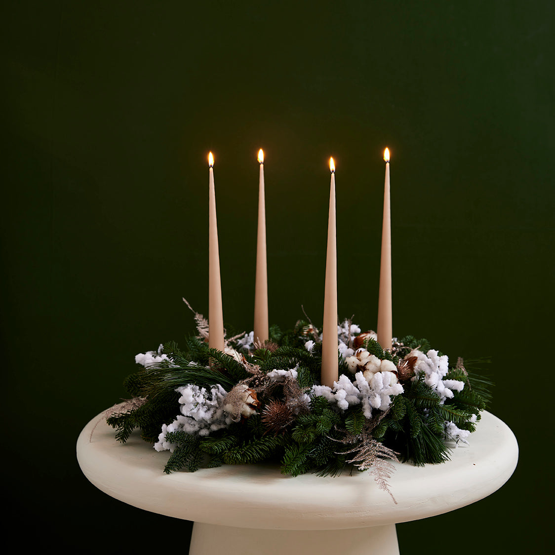 Klassieke adventskrans