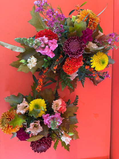 Standaard Bloemstuk HERFST kleuren