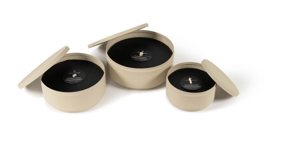 Buitenkaars beige 23 dia
