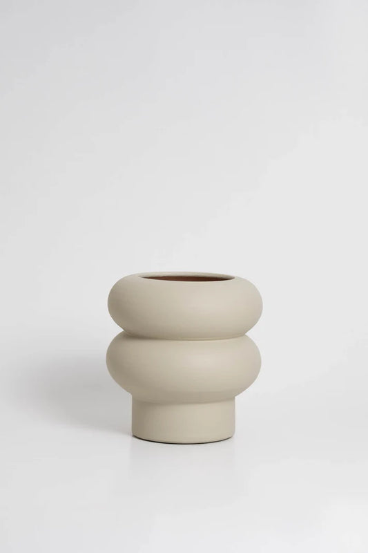 Vaas Ripple vase small off-white
