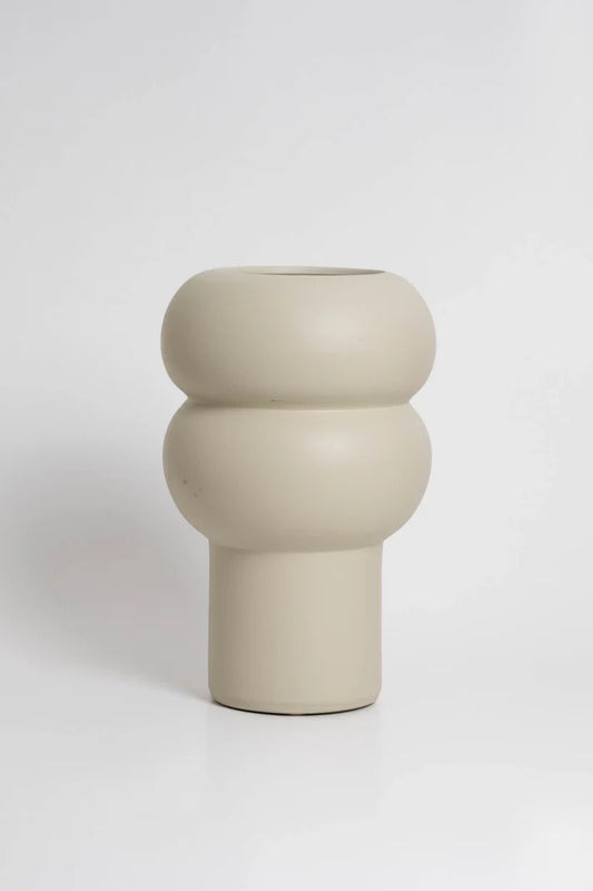 Vaas Ripple vase large off-white