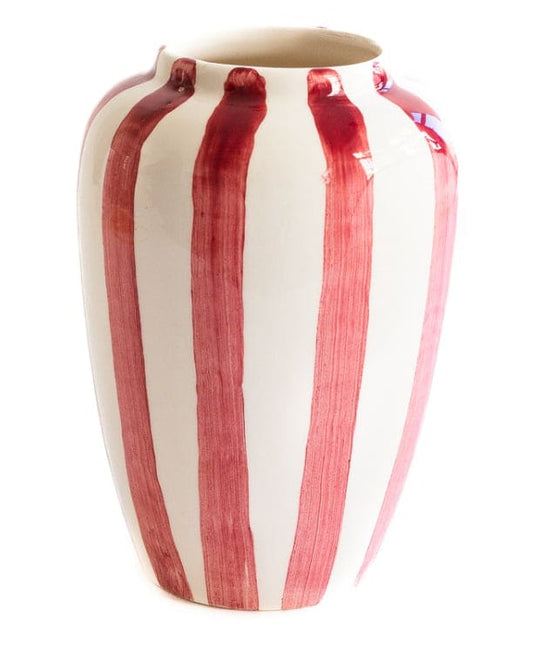 Funky Flower Small Pink Stripes