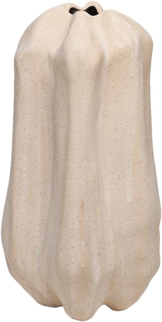 Vaas butternut L Beige