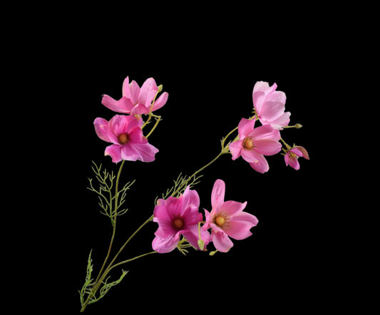 Zijde Cosmos roze 56 cm