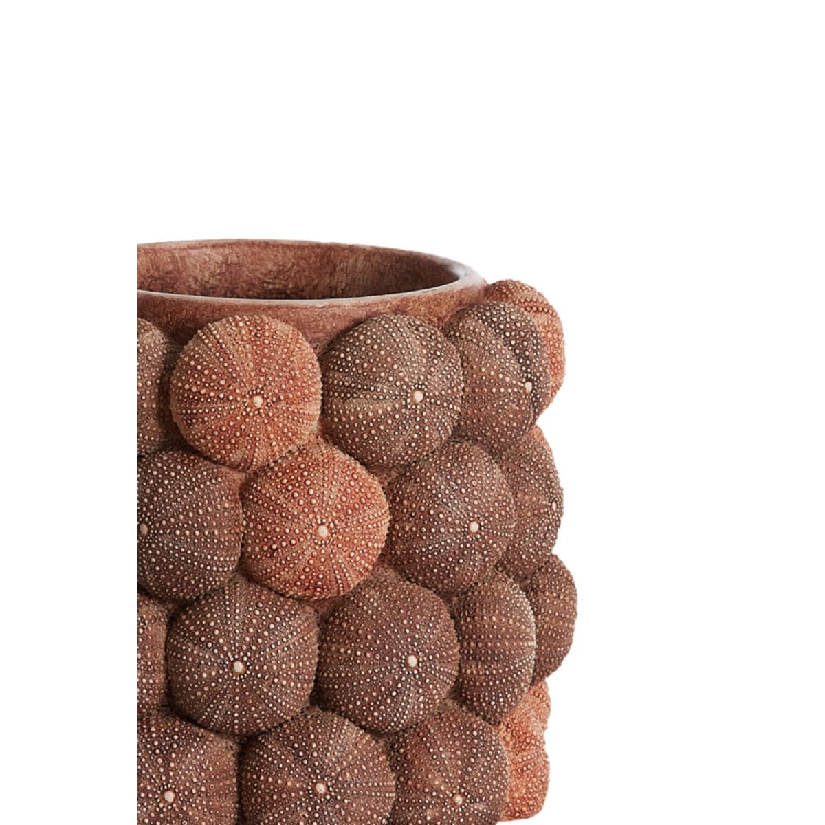 Vaas/pot URCHIN Bordeaux S