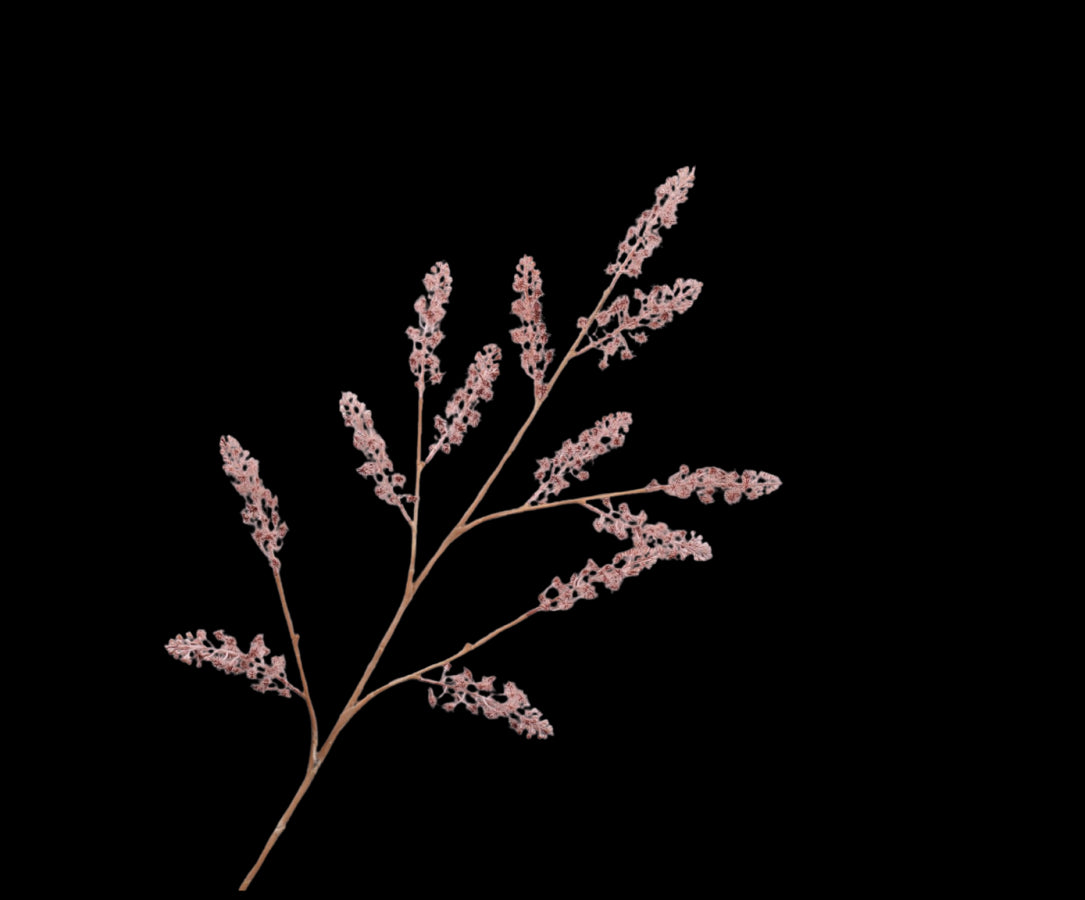 Zijde Distel tak Roze 116