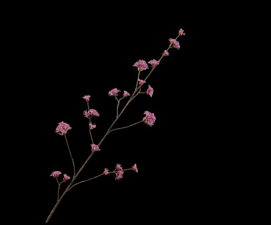 Zijde Dogwood tak paars/roze