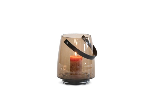 Windlicht Hurricane S - mocha