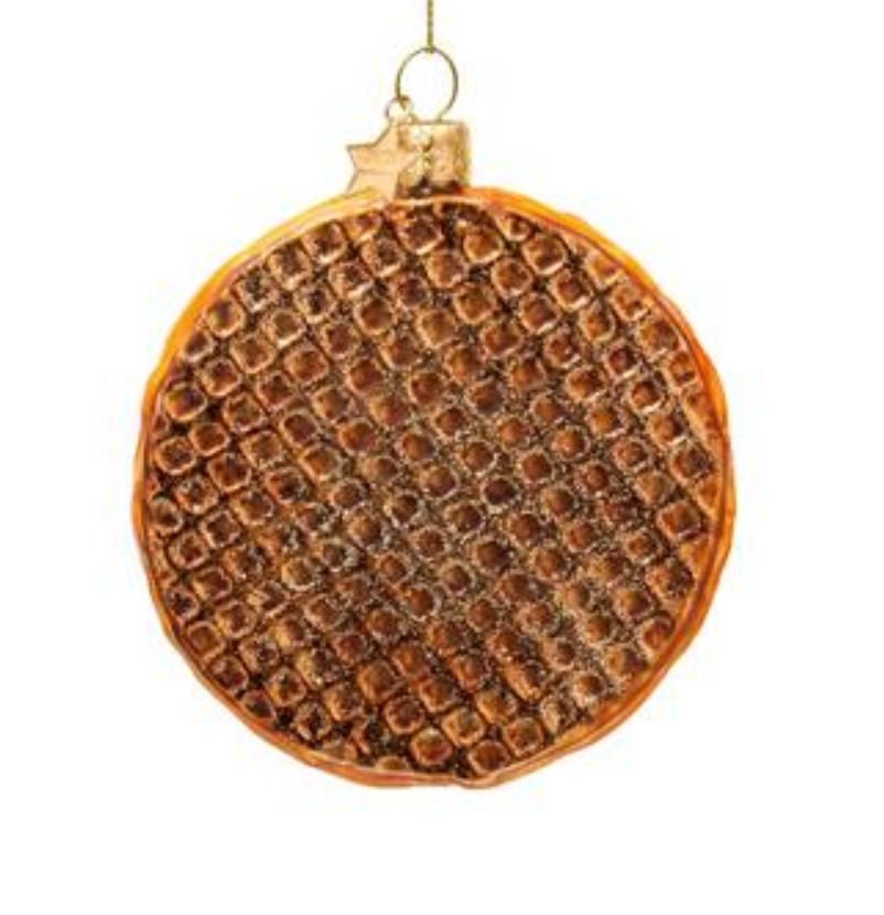 Kerstbal Stroopwafel