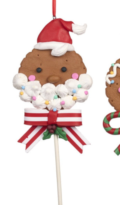 Kerstbal Lolly Santa
