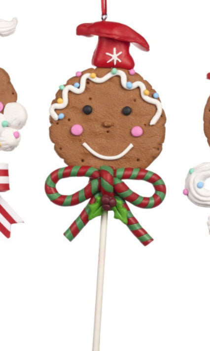 Kerstbal Lolly Gingerbread