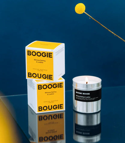 Boogie Bougie M - Mimosa Darling & Leather