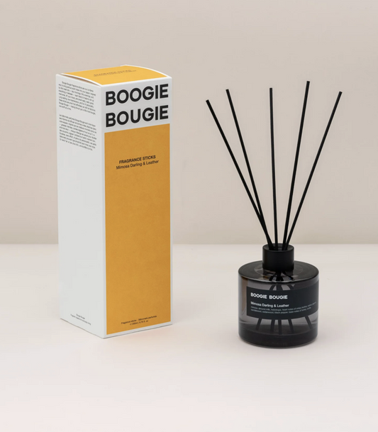 Boogie Bougie Diffuser - Mimosa Darling & Leather
