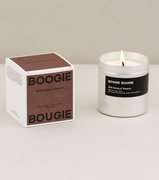 Boogie Bougie M - Dark Honey & Tobacco