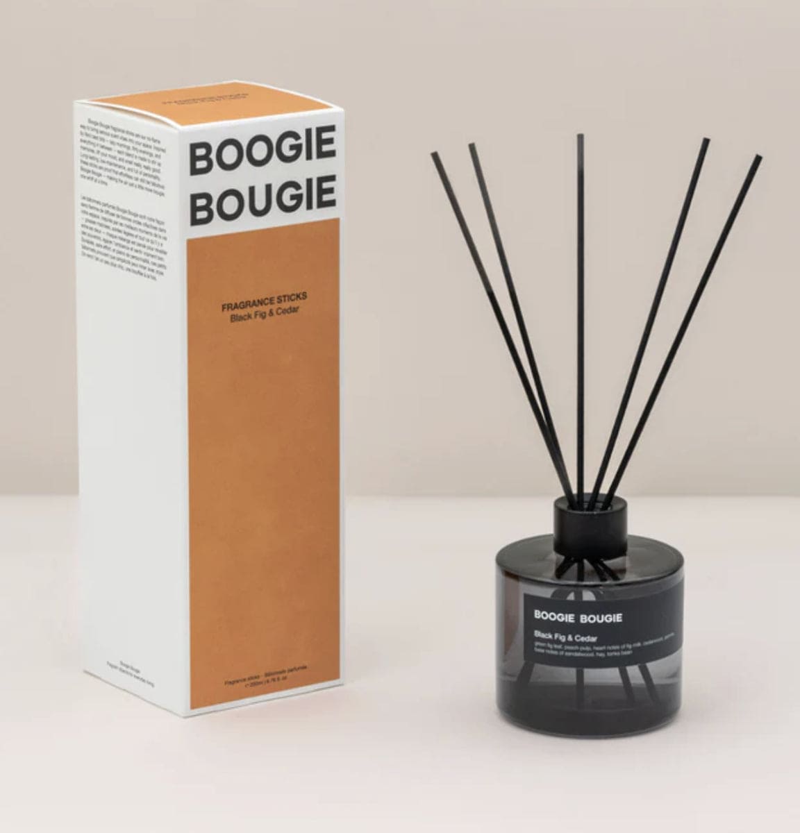 Boogie Bougie Diffuser - Black Fig & Cedar
