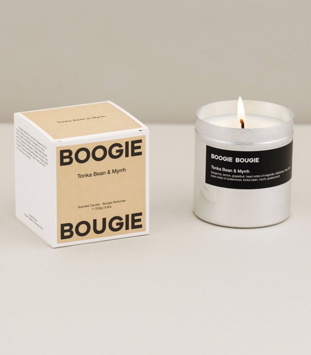 Boogie Bougie  S - Tonka Bean & Myrrh