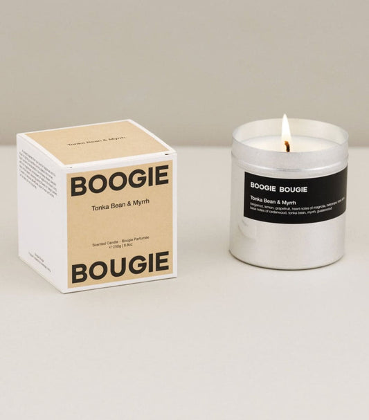 Boogie Bougie  S - Tonka Bean & Myrrh