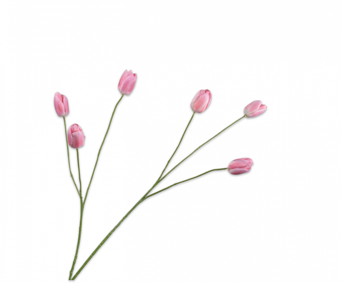 Zijde Tulp Roze 100cm