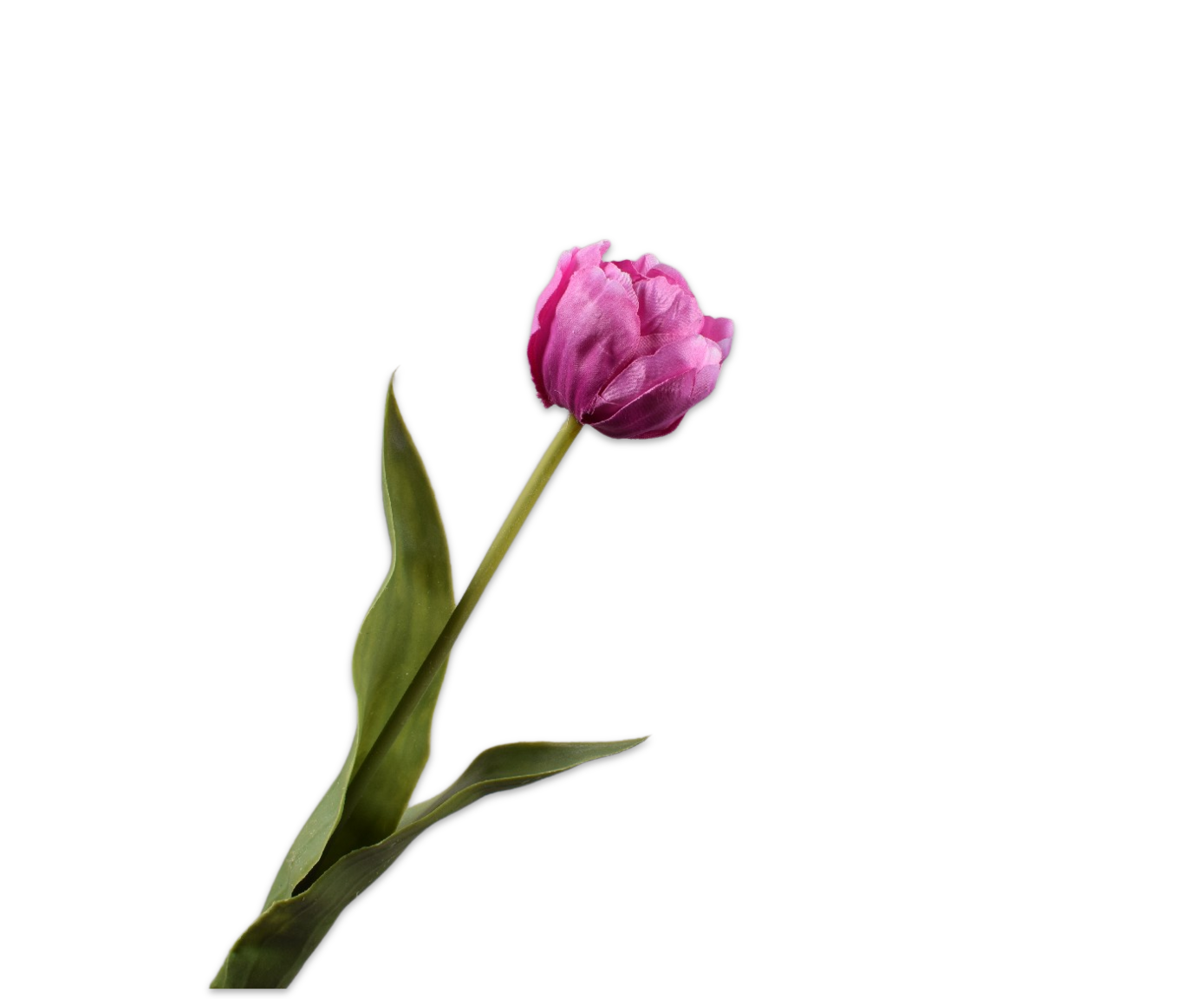 Zijde Tulp Paars 47 cm