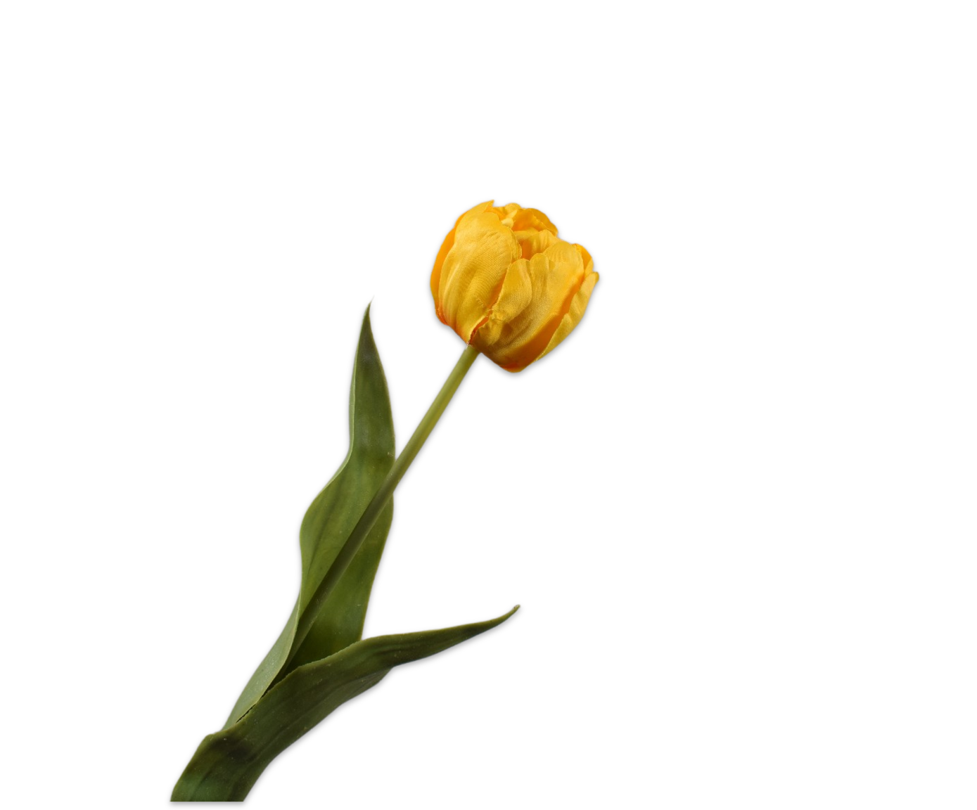 Zijde Tulp Geel 47 cm