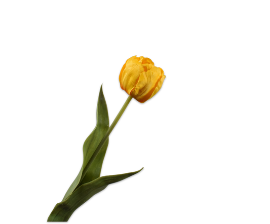 Zijde Tulp Geel 47 cm