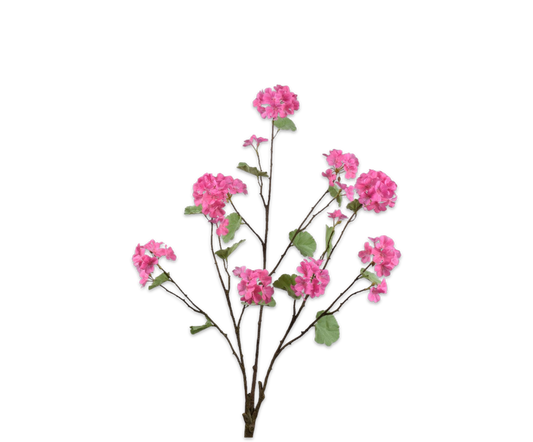 Zijde Geranium 92 cm ROZE