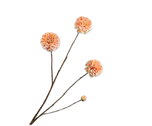 Zijde Dahlia goud/geel 103 cm
