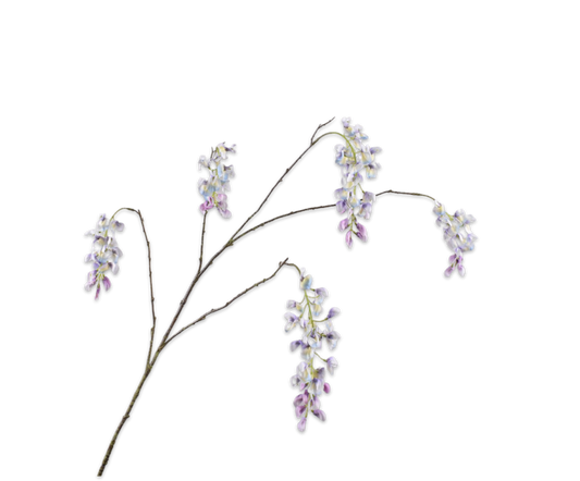 Zijde Wisteria lavendel 129 cm