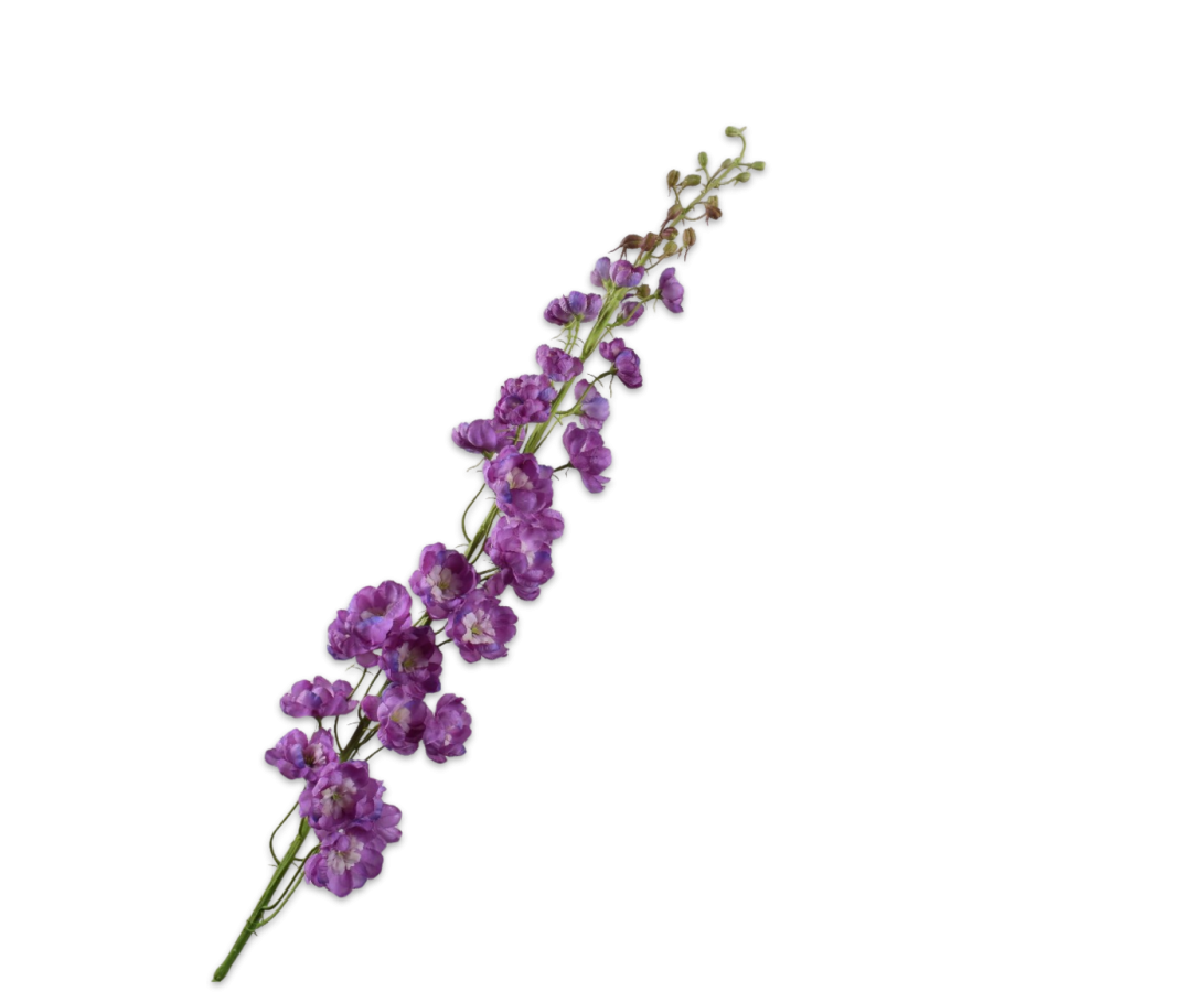 Zijde Delphinium Paars 127 cm