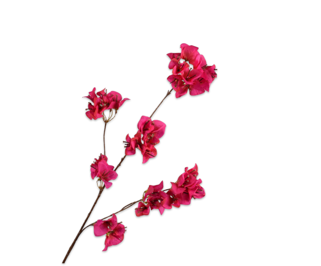 Zijde bougainville Roos 83 cm