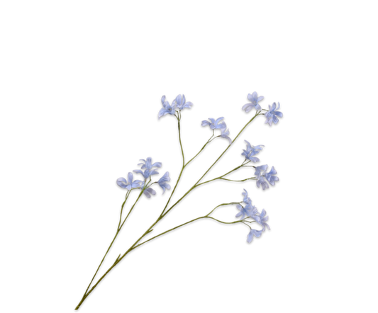 Zijde hyacint blauw 111 cm