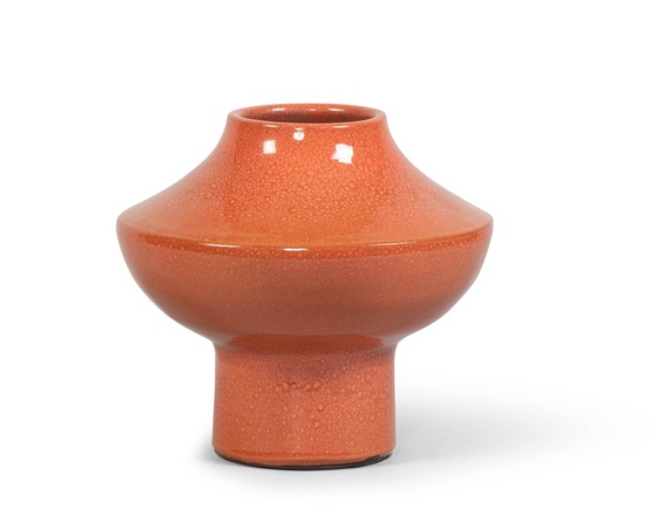 Vaas glanzend Salmon M