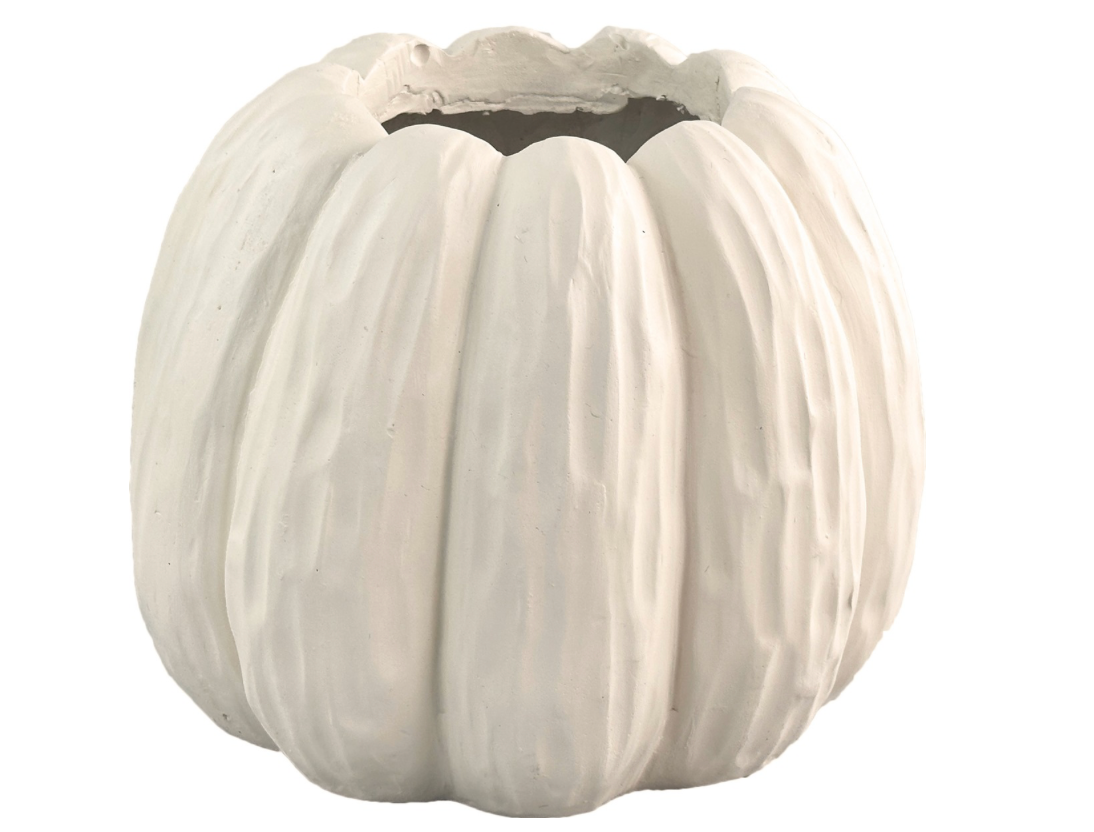 Pompoenvaas Creme M